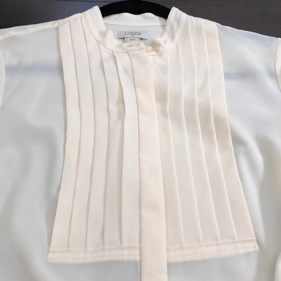 JCrew Tuxedo Blouse - Picture 4 of 8